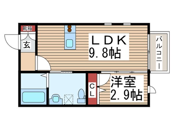 インペリアルの物件間取画像